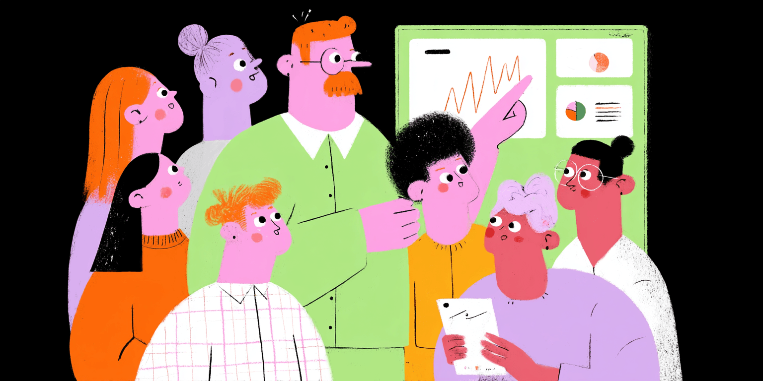 Diverse group of students